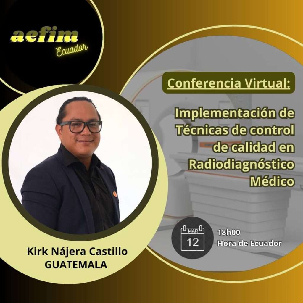 AEFIN - Conferencia virtual sobre serguridad radiologica - 12 de marzo de 2024