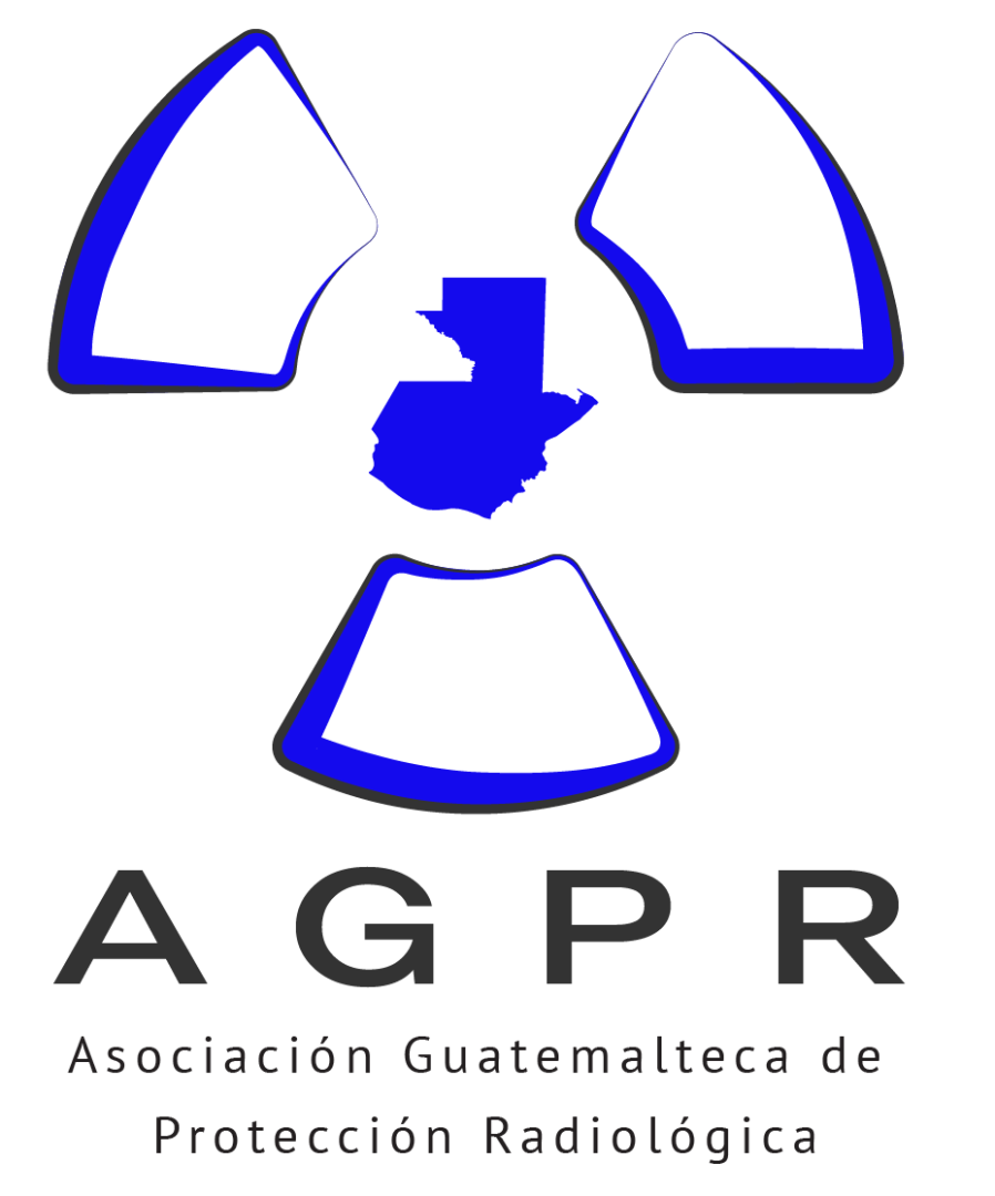 Logotipo de Asociación Guatemalteca de Protección Radiológica