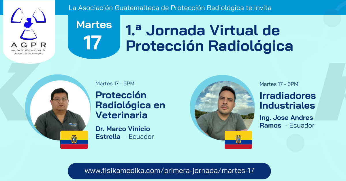 Portada - 1.ª Jornada Virtual de Protección Radiológica - Martes 17